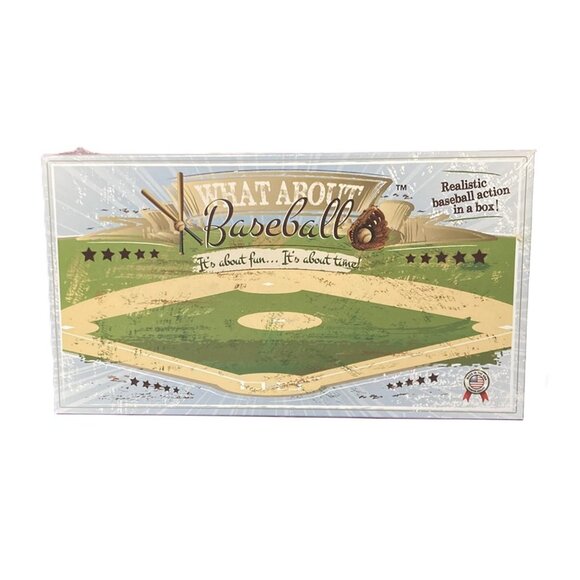 What About Baseball Board Game, Grandma Smiley's, NEW & SEALED - Picture 1 of 3